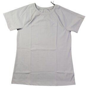 Errday Compression Performance T-Shirt Womens M Ultra Soft Top Light Grey NWT